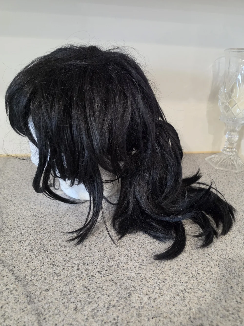 Black Short Layered Women's Wig